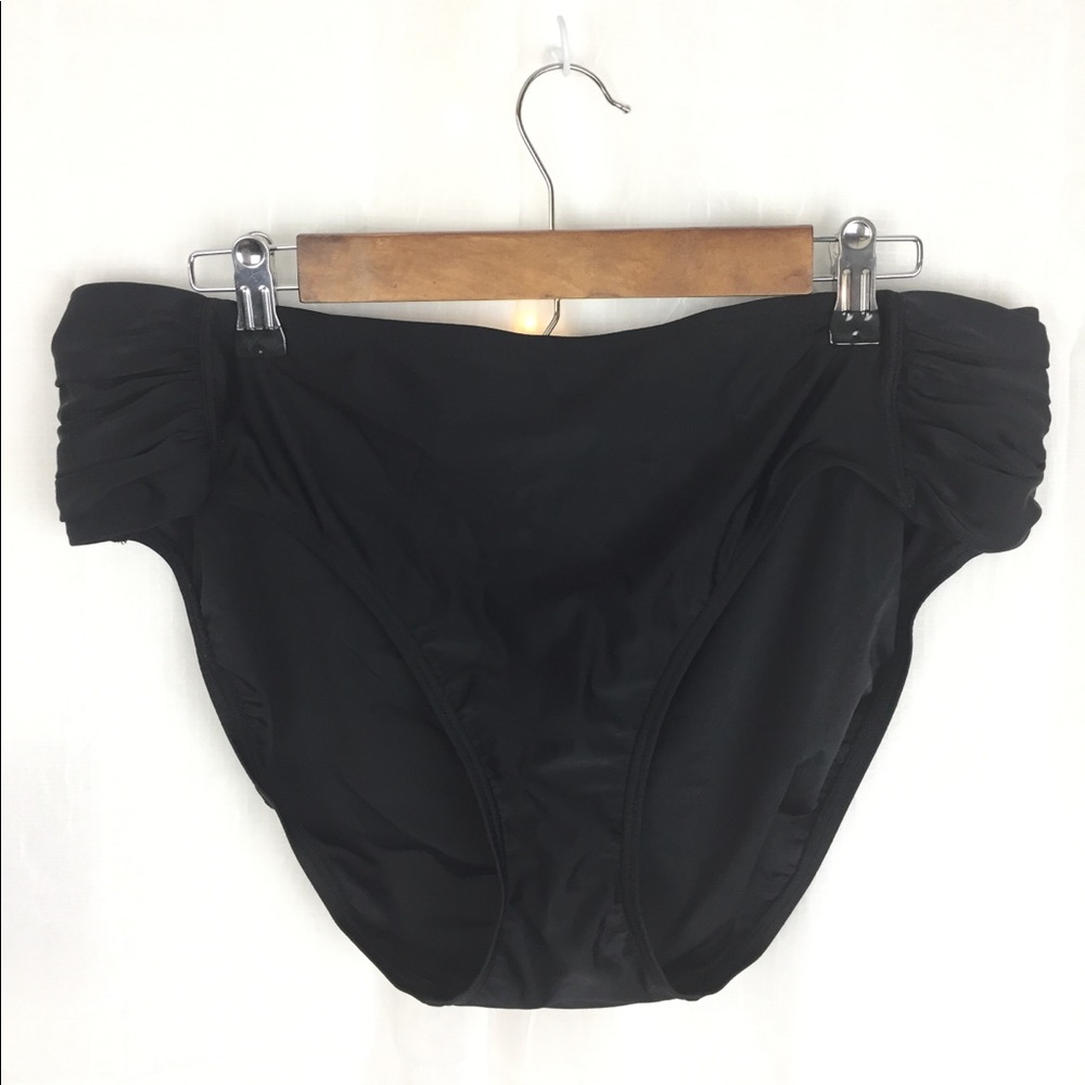Pure Energy PlusSize Bikini Bottom Black sz20w/22w